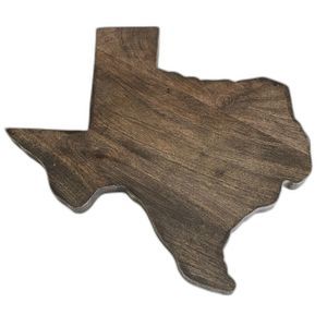 NEW Texas Shaped Wooden Charcuterie/Cutting Board from The Royal Standard 12"